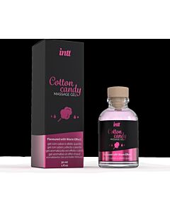 Intt kissable massage gel with cotton candy scent - 30ml