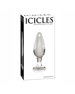 Glass dildo number 26 Icicles