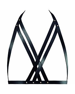 Bijoux indiscrets maze sujetador con correas - negro