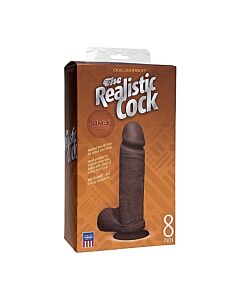 The realistic penis realistico ur3 black 21cm