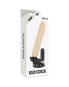 Natural Vibrating Cock 20cm