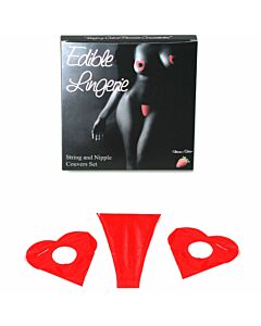 Edible Strawberry Thong