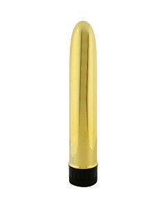 Slim-line multi-speed vibrator gold