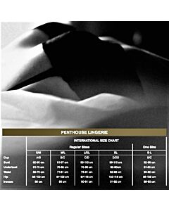 Penthouse Floral Elegance Teddy XL