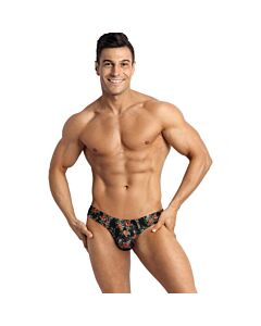 Anais Power Floral Skull Tanga - M