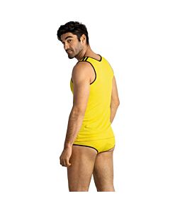 Yellow T-shirt Anais Men - "Golden Sun
