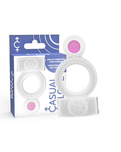 Double Pleasure Transparent Cock Ring