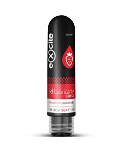 Excite - Strawberry Flavored Lubricant Gel 100 ml
