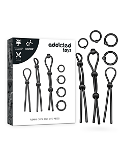 Flexi-Rings Kit - Set of 7 Seductive Rings