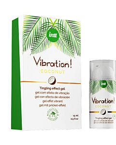 Intt Vegan Vibration Coconut - Vibrating Stimulant Gel 15ml