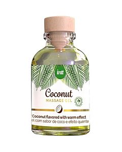 Intt Vegan Coconut Massage Gel with Warming Effect 30ml