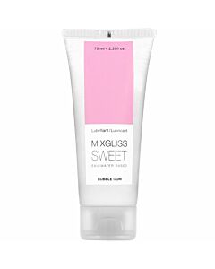 Mixgliss water based lubricant flavored gum 70ml