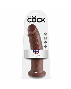King cock 10 'penis 254 cm brown