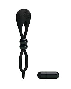 Vibrating Ring Duo Black