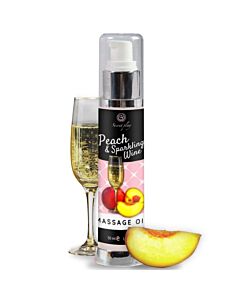 Peach & Cava Massage Oil 50 ml - Secretplay