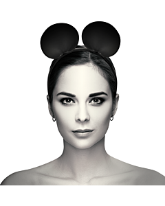 Mouse Ears Vegan-Leather Headband - Coquette Chic