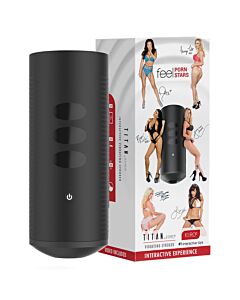 Interactive Vibrating Titan Masturbator