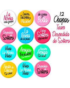Party Badges 12 units