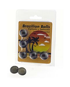 5 Brazilian Balls Explosion of Aromas Exciting Gel Comfort Effect - Discover Pleasure!