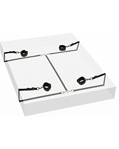 Bed restraints - Boundless Bed Restraint - Black | BDSM Sex Toys - Discreet Shipping