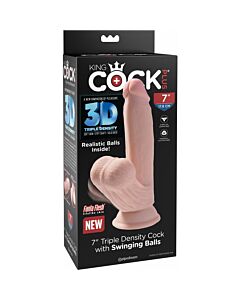 RealFeel Oscillating 3D Dildo 21.5cm