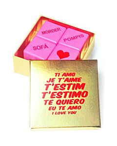 Pink Love Dice