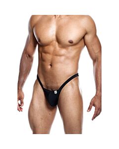 Mob and buns black thong - Complete outfit for your special nights