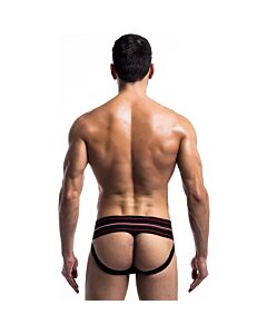 Classic wide jockstrap fetish - black - Sex Shop