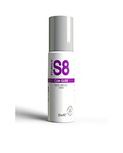 S8 Hybrid Cum Glide 50ml - Hybrid lubricant designed to mimic semen