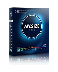 My Size Pro Condoms 45 mm 3 units