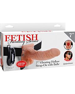 Realstico penis vibrator with arns 19 cm