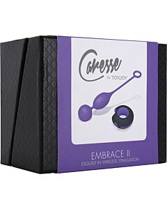 Embrace Remote Control Balls - Lilac and Black
