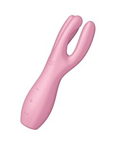 Satisfyer Threesome 3 Pink Vibrator - 3 Powerful Motors