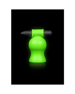 Ouch! Masturbator with Fluorescent Vibration - Glow in the Dark