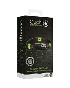 Ouch! Glow in the Dark Cylinder Gag | Sex Shop