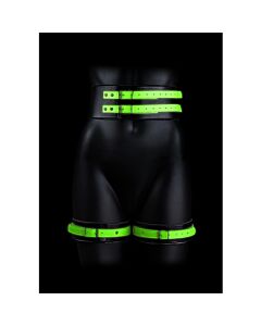Ouch! Thigh Straps + Glow in the Dark Belt - Buy Online