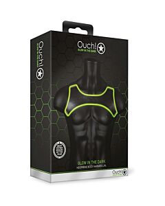 Ouch! Neoprene Glow in the Dark Harness