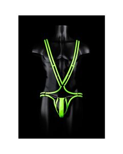 Ouch! Glow in the Dark Body Harness - Sex Shop
