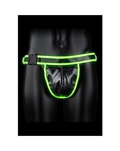 Ouch! - Glow in the Dark Jockstrap with Buckle