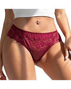 Lace Wine Panties