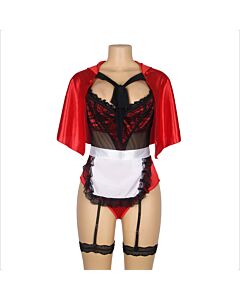 Festive Little Red Riding Hood Costume