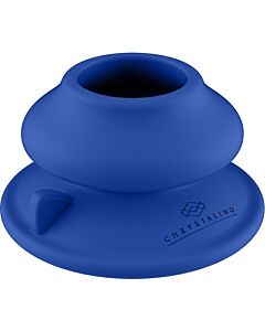 Blue Chrystalino Suction Cup - Unlimited Pleasure