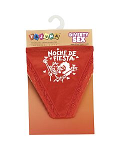Red Party Thong
