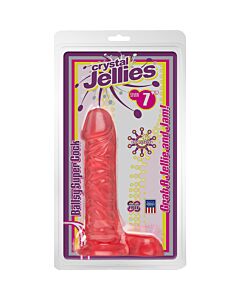 Ballsy penis realstico based succin 20 cm red