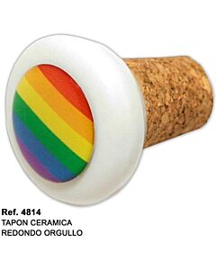 Rainbow Plug - Pride Cork