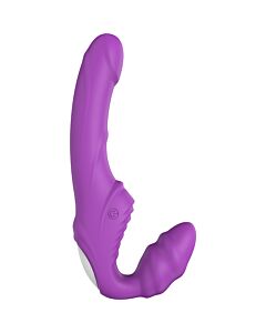 Purple Love Duo - Strapless Double Harness
