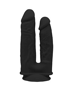 Double RealFeel Dildo - Black