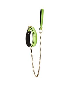 Green Glow BDSM Glow Collar