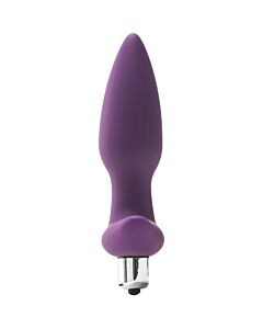 Vibrating Purple Pleasure Plug