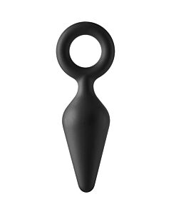 Fantastic Plug Ring - Black Silicone